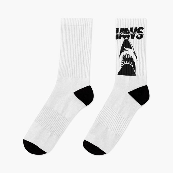Item preview, JAWS - GREAT WHITE DANGEROUS SHARK black designed and sold by KoolDsigns-FLIX.
