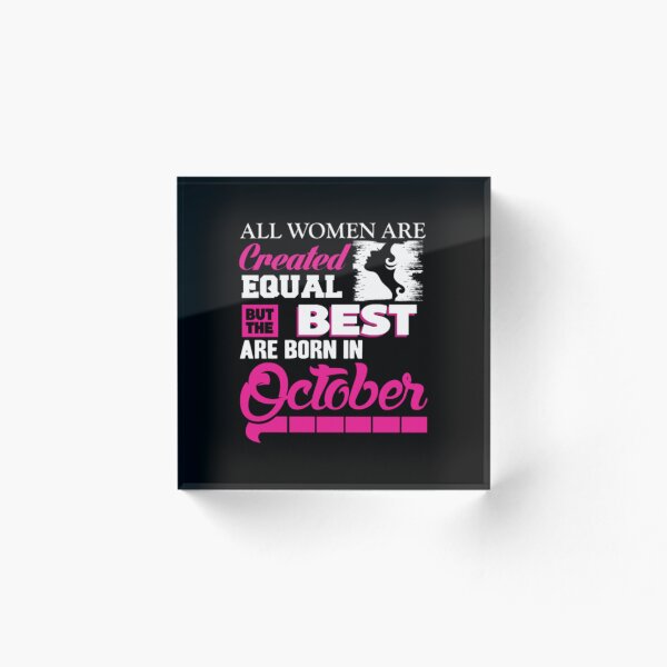 Artikelvorschau, OktoberDie besten Frauen werden im Oktober geboren entworfen und verkauft von RanDiTES.