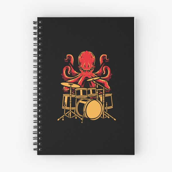 Item preview, Octopus Drummer Drumset Musician Rock Music Band M designed and sold by RanDiTES.