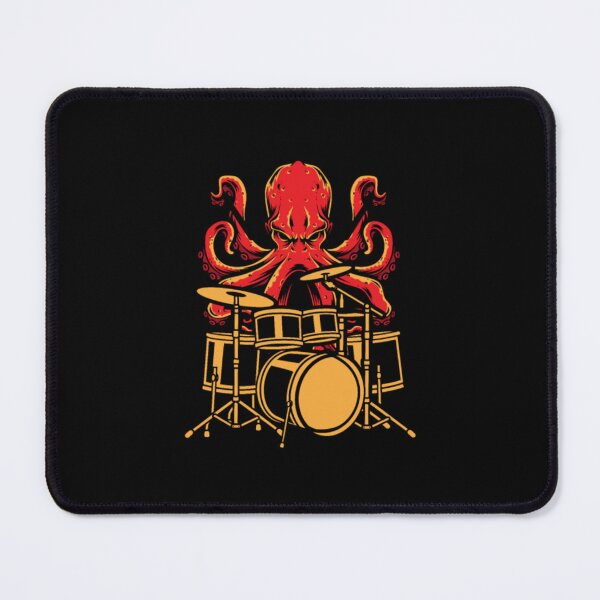 Item preview, Octopus Drummer Drumset Musician Rock Music Band M designed and sold by RanDiTES.