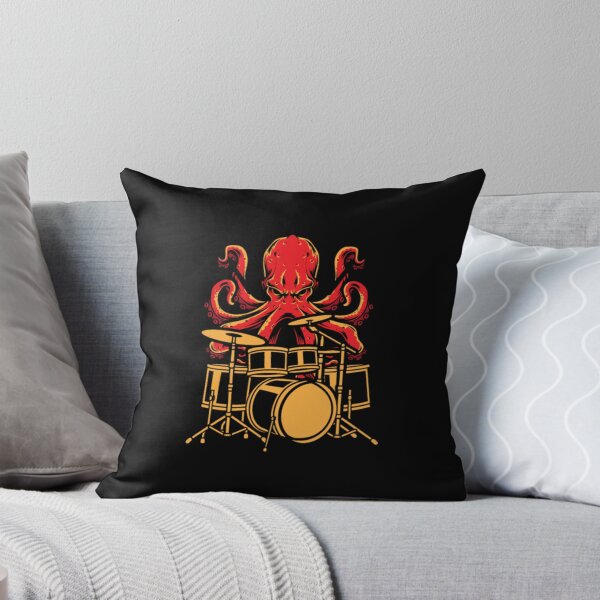 Item preview, Octopus Drummer Drumset Musician Rock Music Band M designed and sold by RanDiTES.