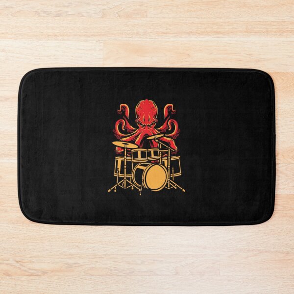Item preview, Octopus Drummer Drumset Musician Rock Music Band M designed and sold by RanDiTES.
