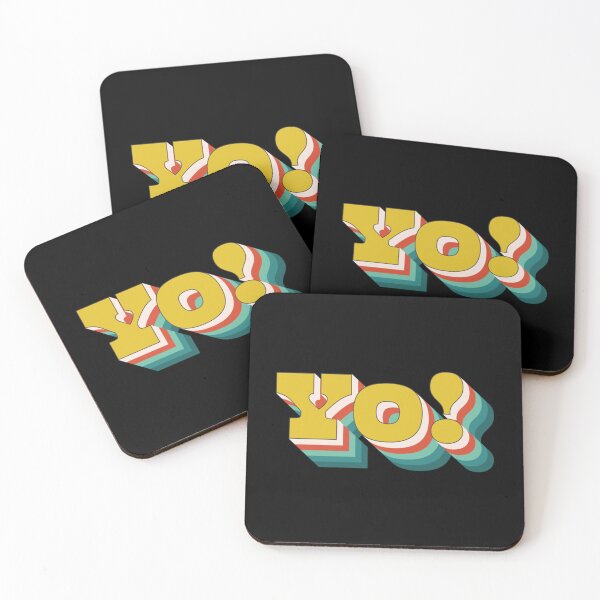 Item preview, Yo T-ShirtYo! (Retro Pop Art Text) designed and sold by EbisuKosho.
