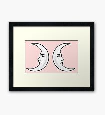 Pink Moons Framed Print