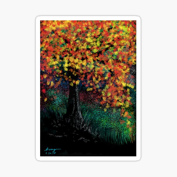 Item preview, Autumn Trees designed and sold by BbCherryT.
