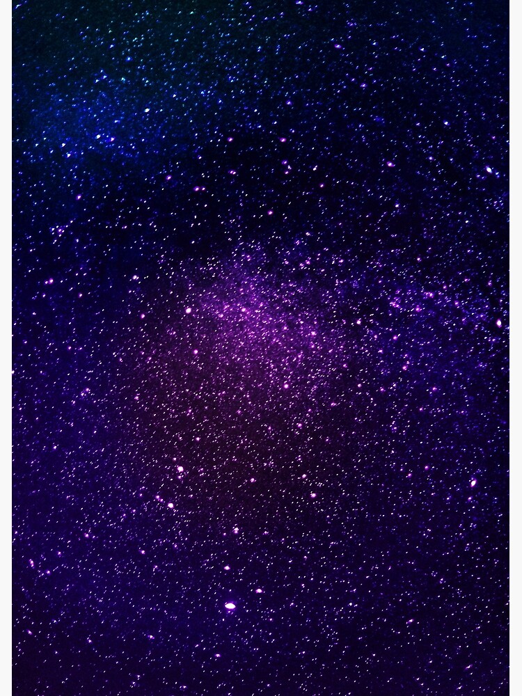 Galaxy, Galaxy print, Blue, Purple, Black, Stars print, Modern art, Wall  art, Print, Minimalistic, Modern | Poster
