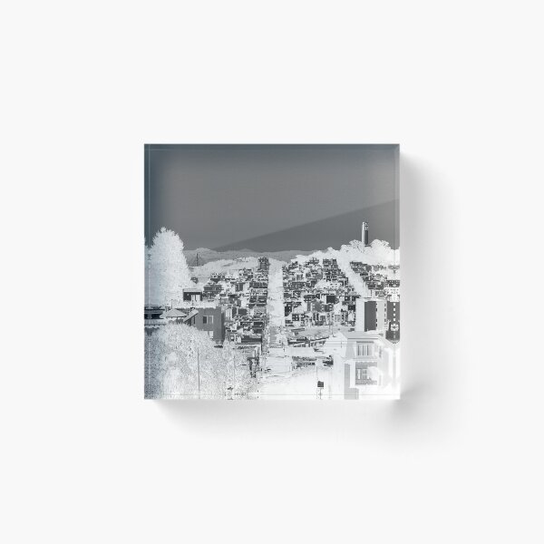 Item preview, elegant San Francisco skyline, Coit Tower USA designed and sold by Mauswohn.