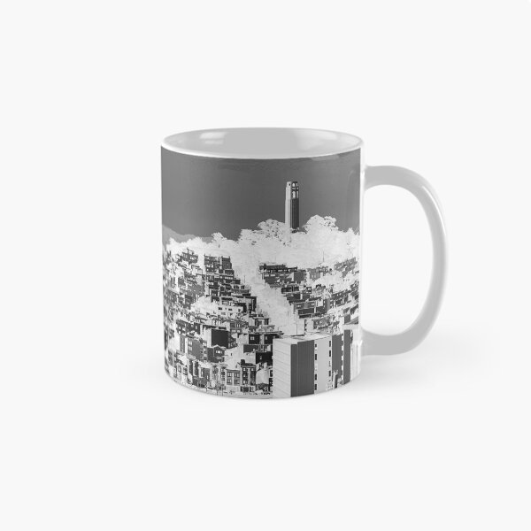 Item preview, elegant San Francisco skyline, Coit Tower USA designed and sold by Mauswohn.