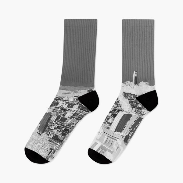 Item preview, elegant San Francisco skyline, Coit Tower USA designed and sold by Mauswohn.
