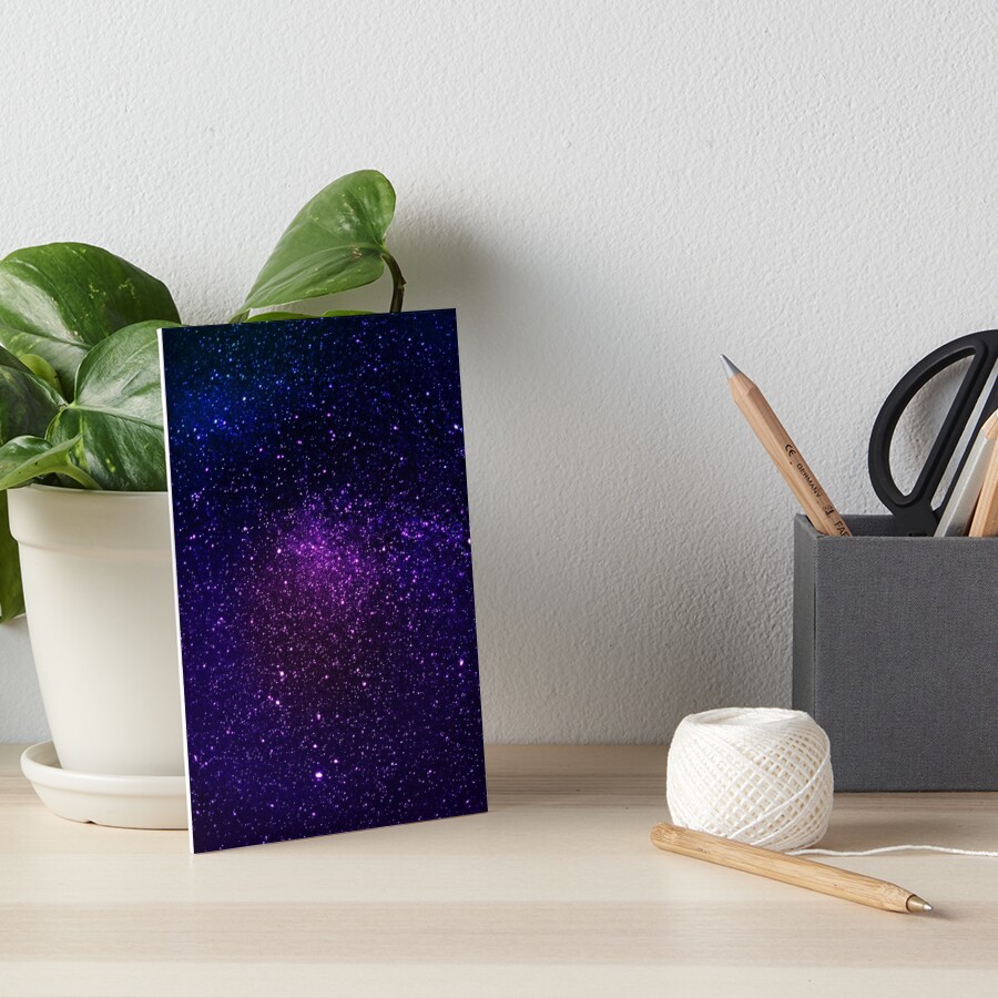 Galaxy, Galaxy print, Blue, Purple, Black, Stars print, Modern art, Wall  art, Print, Minimalistic, Modern Poster for Sale by juliaemelian