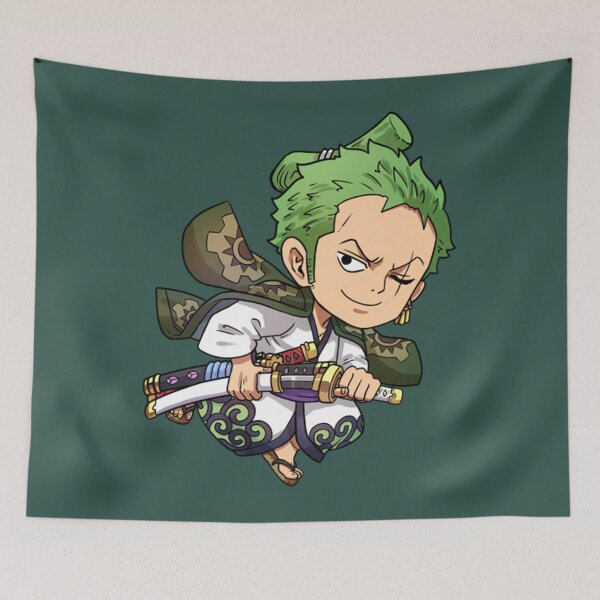 Item preview, Zoro T-ShirtRoronoa Zoro One Piece Wano Country designed and sold by EbisuKosho.