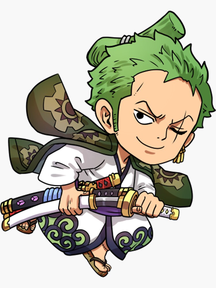 Zoro T-ShirtRoronoa Zoro One Piece Wano Country | Sticker