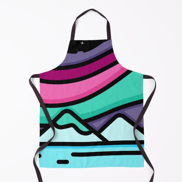 Item preview, Aurora Lights in the Hills designed and sold by deepgoa.