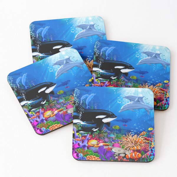 Item preview, Orca's Wondrous Shipwreck designed and sold by GeraldNewtonArt.
