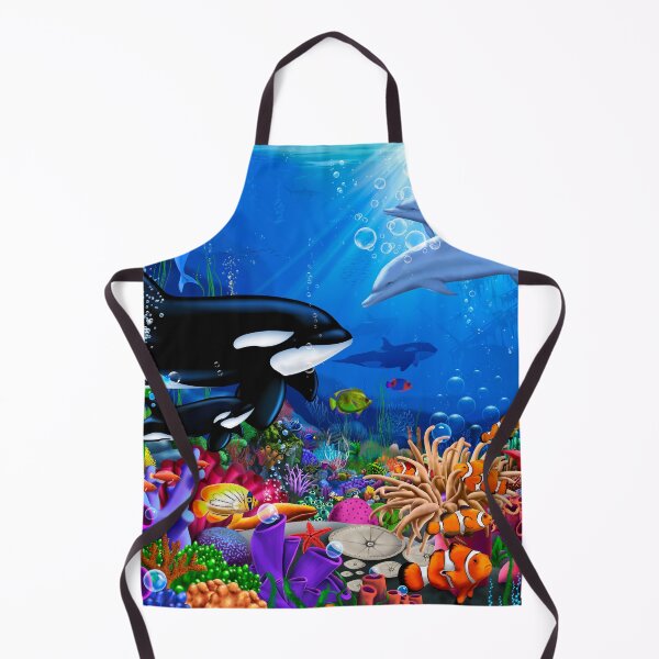 Item preview, Orca's Wondrous Shipwreck designed and sold by GeraldNewtonArt.