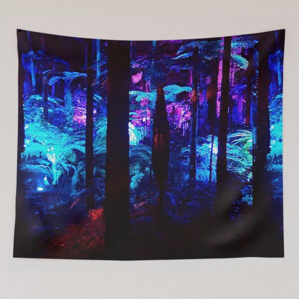 Item preview, Ferns at night under lights  designed and sold by Louise-Carson.