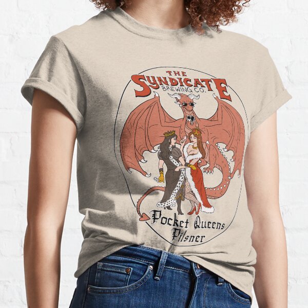 The Syndicate - Pocket Queens Pilsner Classic T-Shirt