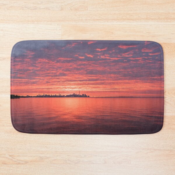 Item preview, Big Sky Splendor - Spectacular Sunrise Behind Toronto Skyline designed and sold by Georgia Mizuleva.