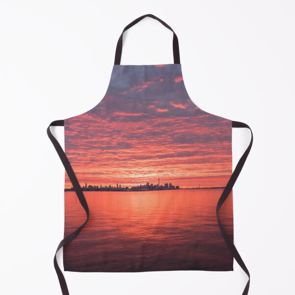 Item preview, Big Sky Splendor - Spectacular Sunrise Behind Toronto Skyline designed and sold by Georgia Mizuleva.