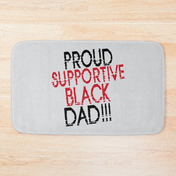 Item preview, Proud Supportive Black dad designed and sold by Tupcoolad.