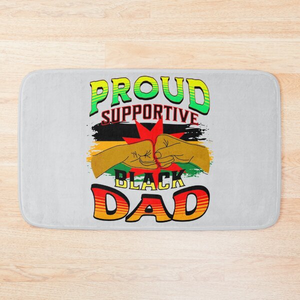 Item preview, Proud Supportive Black dad designed and sold by Tupcoolad.