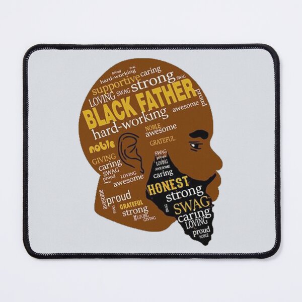 Item preview, Proud Supportive Black dad designed and sold by Tupcoolad.