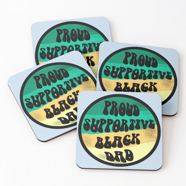 Item preview, Proud Supportive Black dad designed and sold by Tupcoolad.