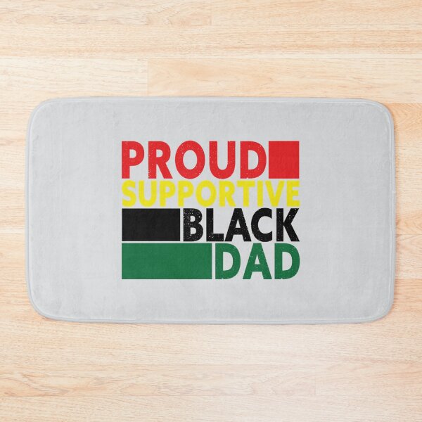 Item preview, Proud Supportive Black dad designed and sold by Tupcoolad.