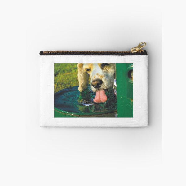 Item preview, Cocker Spaniel At Drinking Fountain designed and sold by JessieFox.