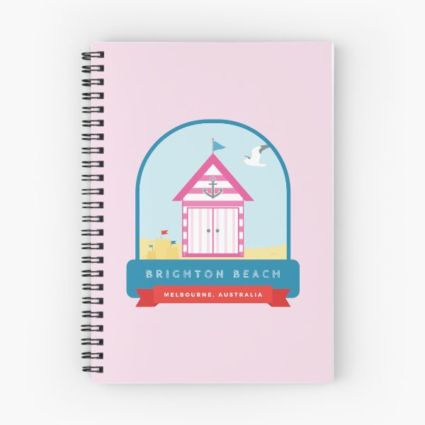 Item preview, Pink Brighton Beach Hut designed and sold by StudioShine.