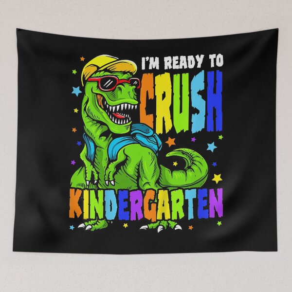 Item preview, Kids I'm Ready to Crush Kindergarten Dinosaur 1st Day of School designed and sold by SherryValdez.