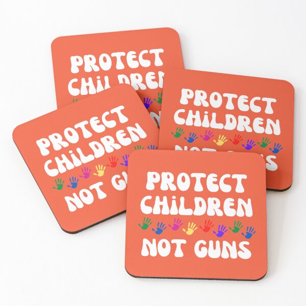 Item preview, Protect Children Human Rights Not Guns designed and sold by SunfullyYours.