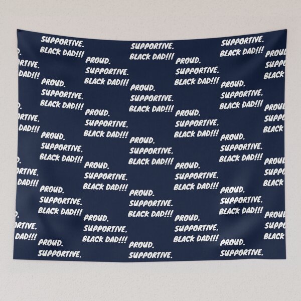 Item preview, proud supportive black dad   designed and sold by Tupcoolad.