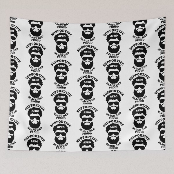 Item preview, proud supportive black dad   designed and sold by Tupcoolad.