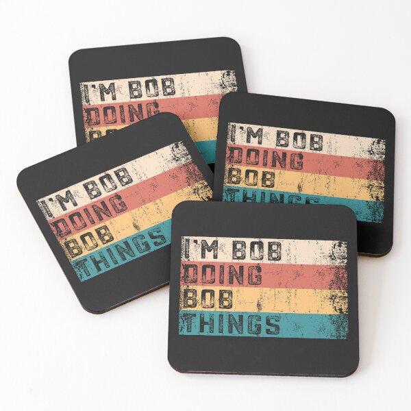 Item preview, I'm Bob Doing Bob Things Vintage Text Funny Bob Saying Birthday Gift  designed and sold by alenaz.