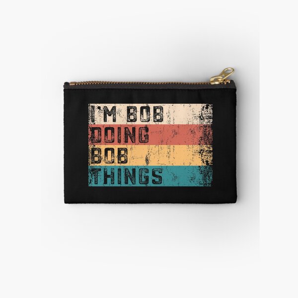 Item preview, I'm Bob Doing Bob Things Vintage Text Funny Bob Saying Birthday Gift  designed and sold by alenaz.
