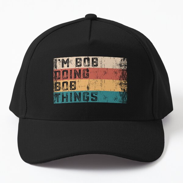Item preview, I'm Bob Doing Bob Things Vintage Text Funny Bob Saying Birthday Gift  designed and sold by alenaz.