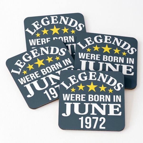 Item preview, 50th Birthday Legends Were Born in June 1972   designed and sold by Tupcoolad.