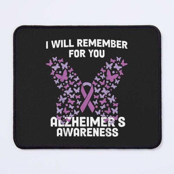 Item preview, Alzheimer's awareness Ribbon Purple Butterflies designed and sold by Corelli87.