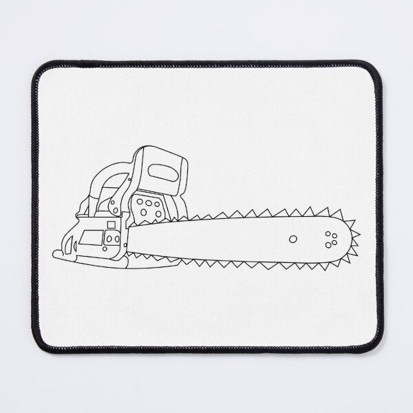 Item preview, Chainsaw drawing black - transparent designed and sold by xP42.