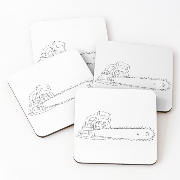 Item preview, Chainsaw drawing black - transparent designed and sold by xP42.