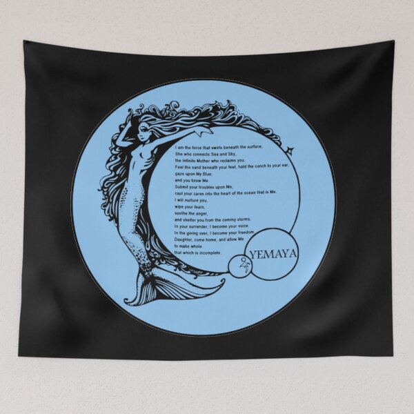 Item preview, YEMAYA PRAYER designed and sold by JASCKSHIRTS.