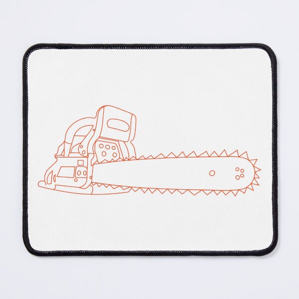 Item preview, Chainsaw drawing orange - transparent designed and sold by xP42.