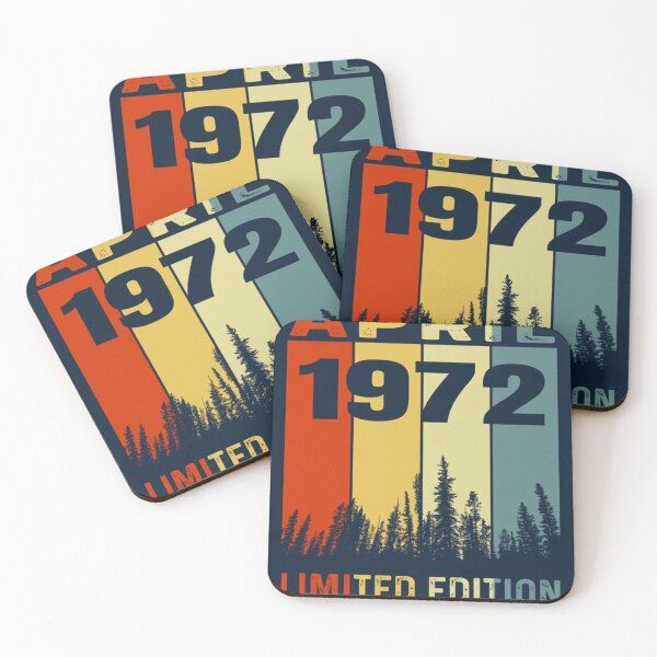 Item preview, April 1972 Limited Edition 50 Years Of Being Awesome   designed and sold by Tupcoolad.