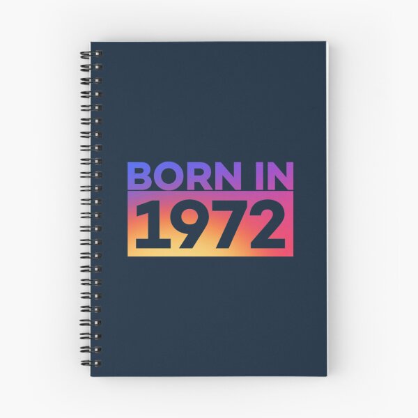 Item preview, born in 1972       designed and sold by Tupcoolad.