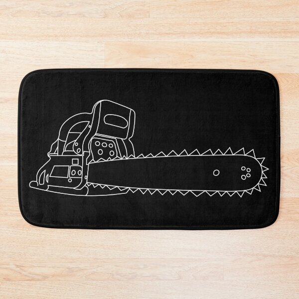Item preview, Chainsaw drawing white - transparent designed and sold by xP42.