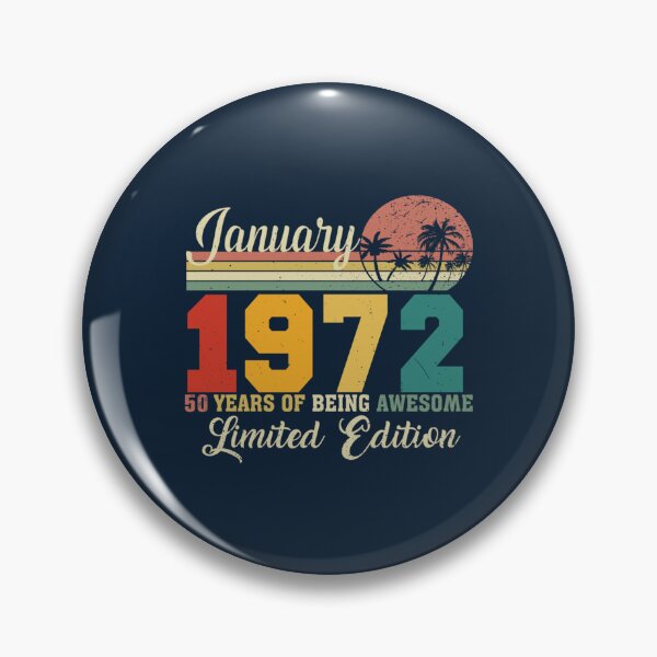 Item preview, born in 1972       designed and sold by Tupcoolad.