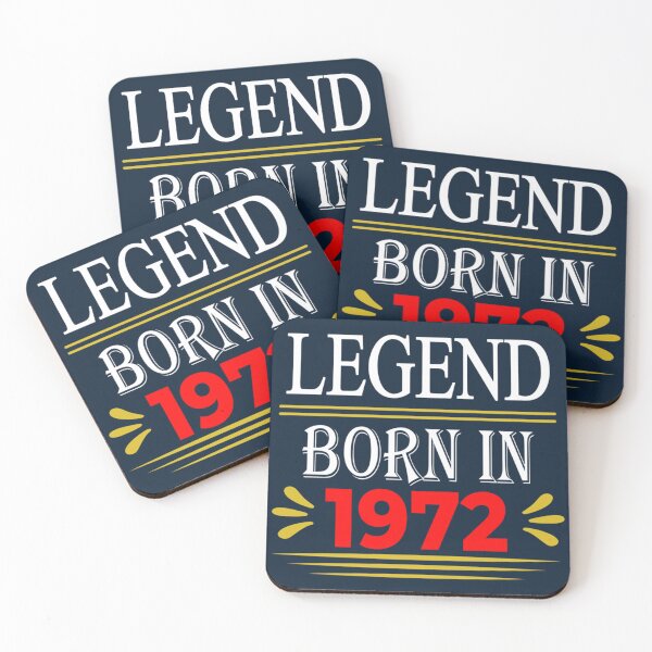 Item preview, born in 1972       designed and sold by Tupcoolad.