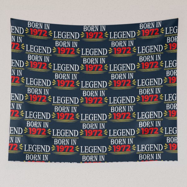 Item preview, born in 1972       designed and sold by Tupcoolad.