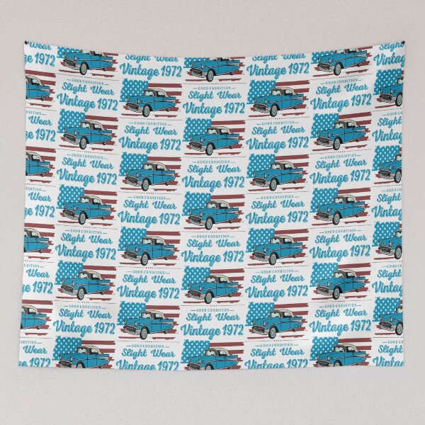 Item preview, Birthday Party Vintage  Car 1972 50th Birthday 50 Year Old Men  designed and sold by Tupcoolad.